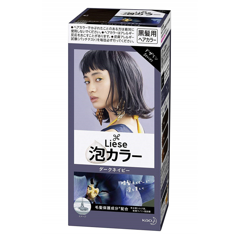 日本 KAO LIESE CREAMY BUBBLE COLOR (DESIGN SERIES) 花王泡泡染髮劑