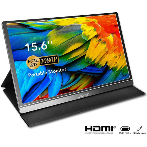 Lepow 15.6 吋 Full HD IPS 可攜式顯示屏