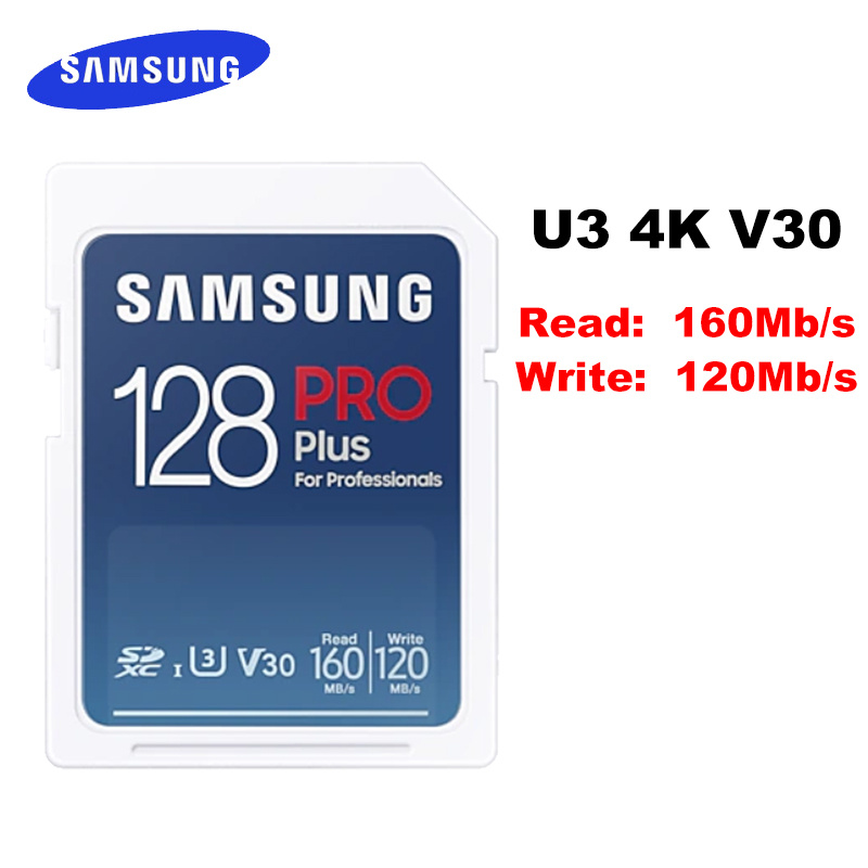 Samsung Evo Pro Plus SD Card 64GB Flash Memory Card 128GB 32GB Card SD