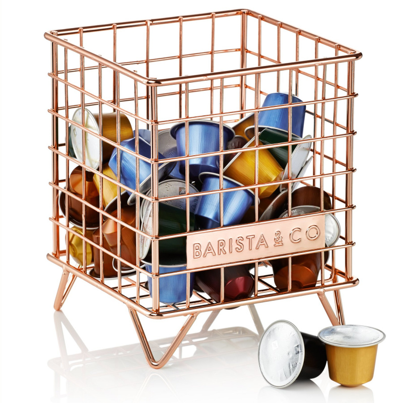 Barista & Co 咖啡膠囊儲存器 - 銅色
