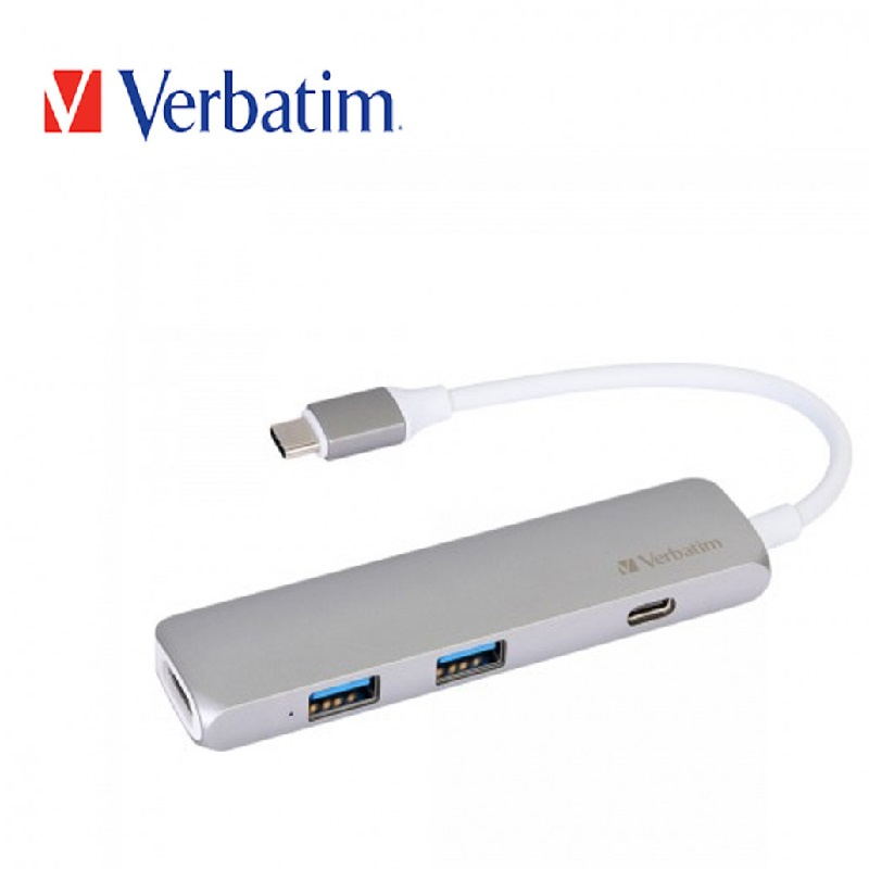 Verbatim Type-C Hub with HDMI 擴展器 65282【香港行貨保養】