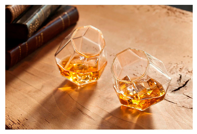威士忌鑽石玻璃杯