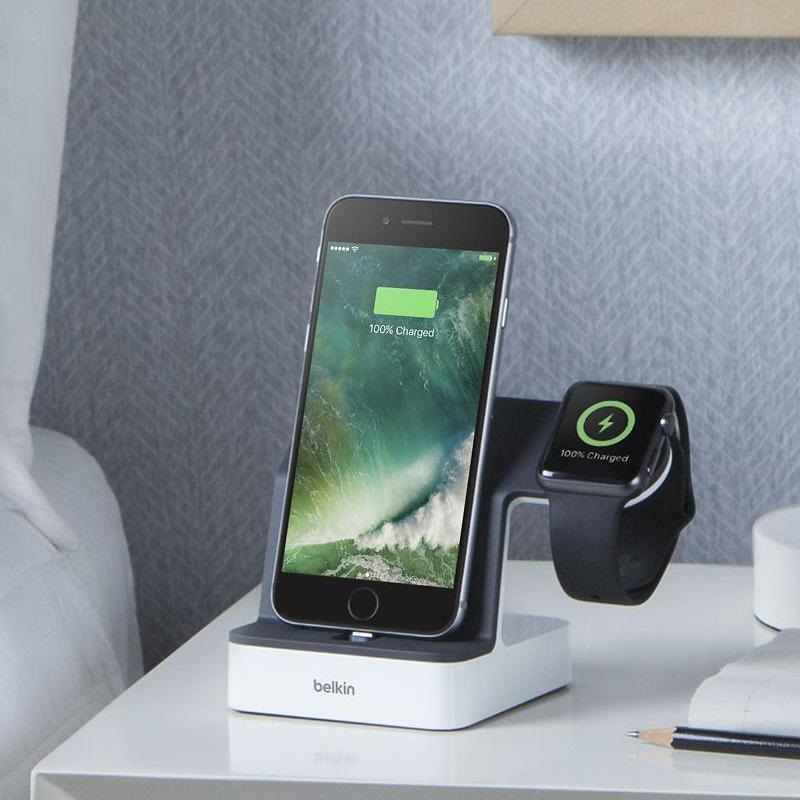 Belkin PowerHouse Charge Dock Apple Watch 與 iPhone 專用充電座 F8J200qe 【香港行貨保養】
