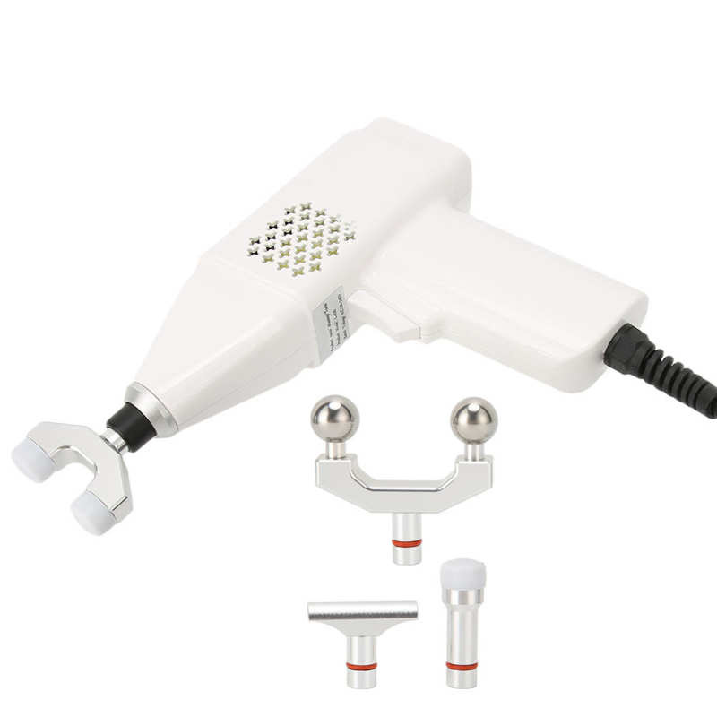 Chiropractic Adjusting Massager Electric Chiropractic Gun 4 Physiotherapy Heads for Health Care