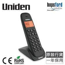 Uniden AT3102 室內無線電話 來電顯示 免提 黑色