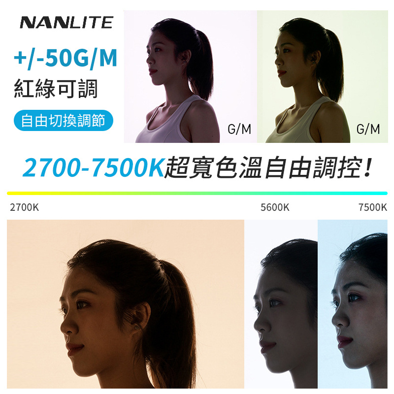Nanguang Nanlite PavoTube II 6C RGB LED攝影補光燈棒