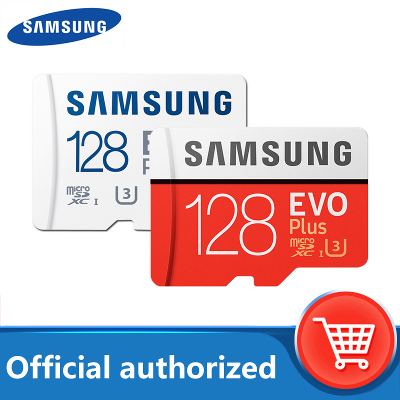 SAMSUNG Micro SD 卡 128GB Class 10 130MB s 存儲卡 EVO+ EVO Plus microSD 512GB 256GB 64GBTF Card carao de me