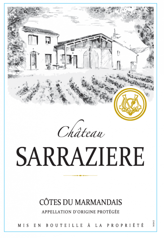 Château Sarraziere AOC Côtes du Marmandais 2020 法國嘉盛莊園紅酒 [750ml]