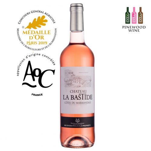 Chateau La Bastide 拉巴斯蒂特莊園玫瑰紅酒 Rosé, AOC Côtes du Marmandais 2018 750mL