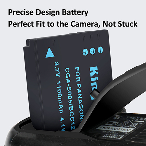 Batterie Panasonic Lumix DMC-LX2|Panasonic Batteria Ricaricabile - Foto 2