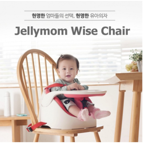 Jellymom Wise Chair 多功能便攜式安全餐椅 (0-5歲)