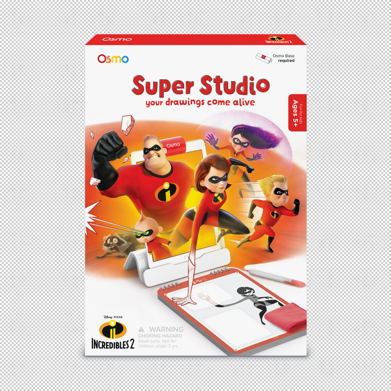 Osmo Super Studio The Incredibles 2 超人特工隊2 配件組 不含底座 香港行貨