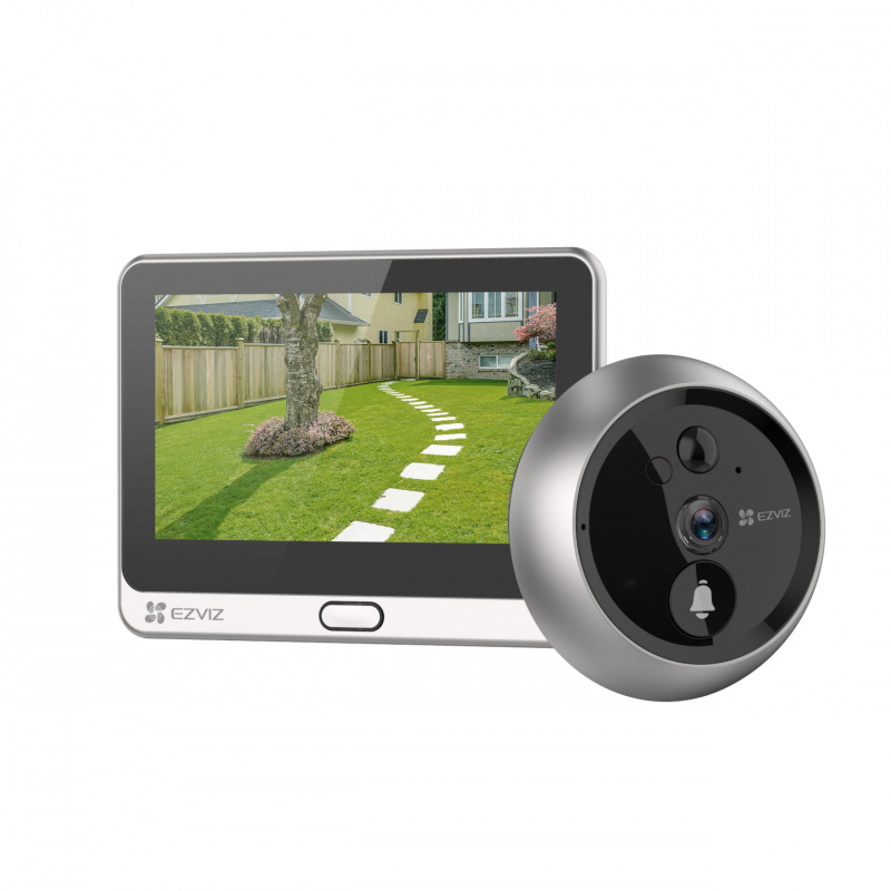Ezviz 螢石 DP2C升級版 1080p全無線智能貓眼攝像頭+門鈴 (CS-DP2C)