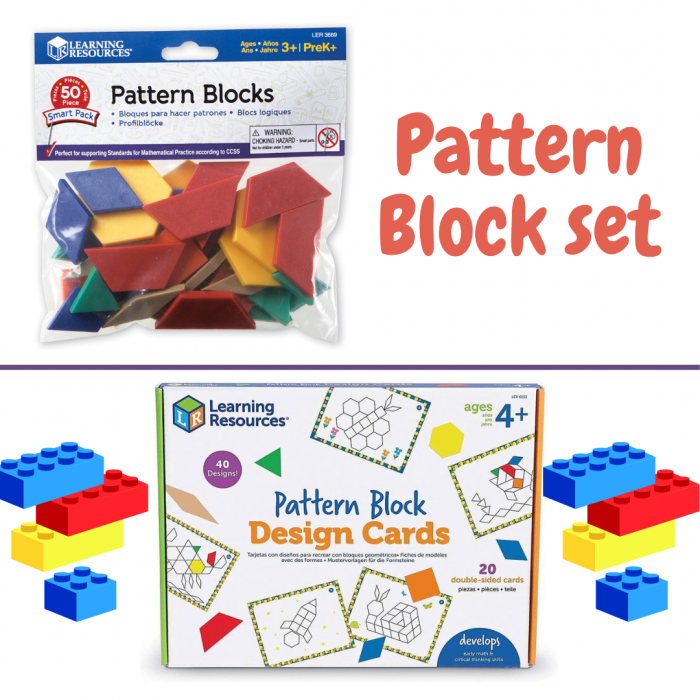 Learning Resources Pattern Block Set