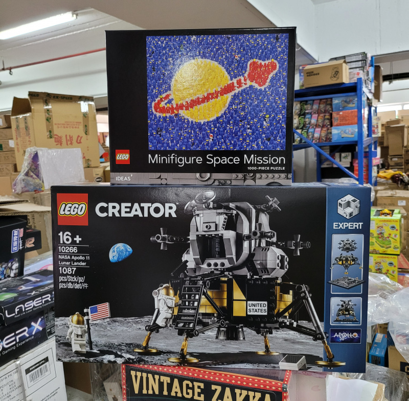 （太空探索Combo Set)  LEGO 10266 NASA Apollo + LEGO IDEAS Minifigure Space Mission