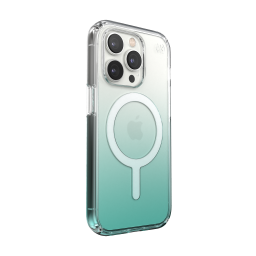 Speck iPhone 14 Pro | Presidio Perfect-Ombre with MagSafe | Fantasy Teal Fade