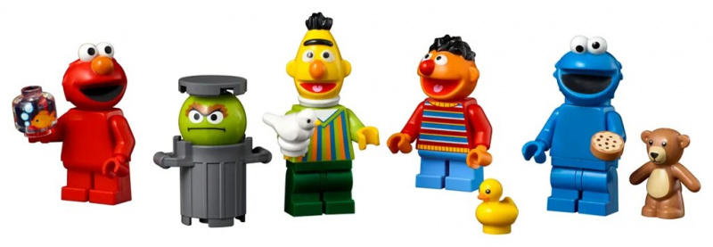 LEGO 21324 123 Sesame Street 芝麻街 (Ideas)