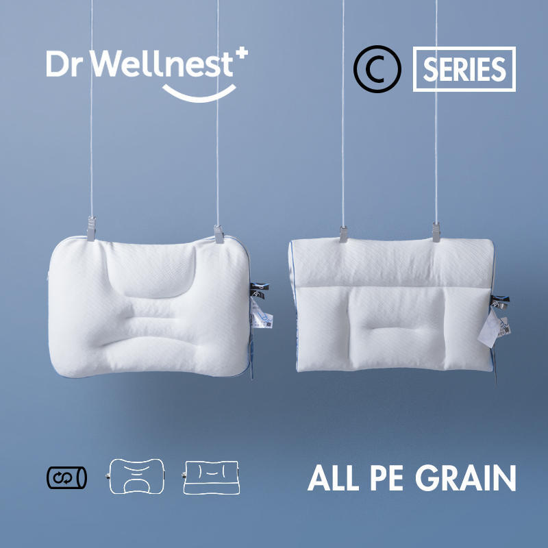 Dr Wellnest 可調節高度PE軟管護頸枕頭