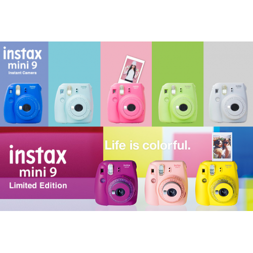 Fujifilm instax mini 9 即影即有相機 [9色]