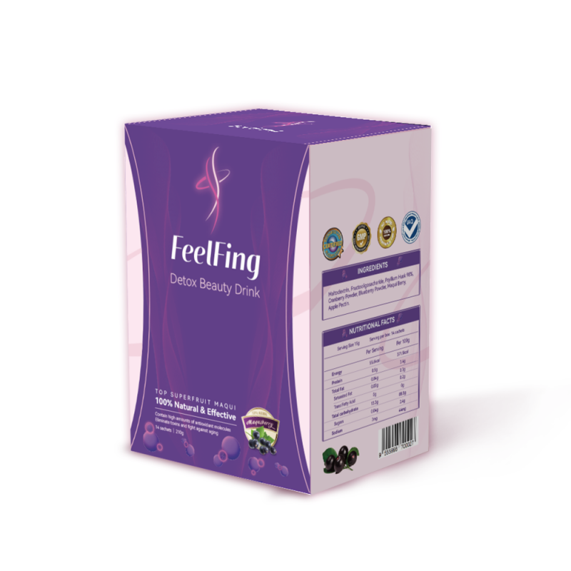 英國 FeelFing 天然排毒煥顏纖體飲 (1盒14包)