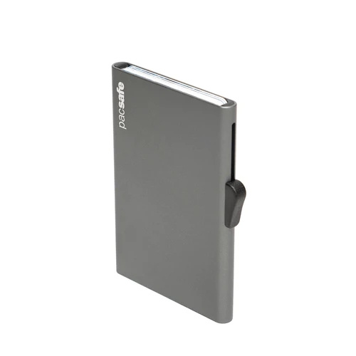 PACSAFE RFID Blocking Aluminum Slider Wallet 鋁製防盜卡包 3-7工作天寄出