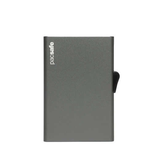 PACSAFE RFID Blocking Aluminum Slider Wallet 鋁製防盜卡包 3-7工作天寄出