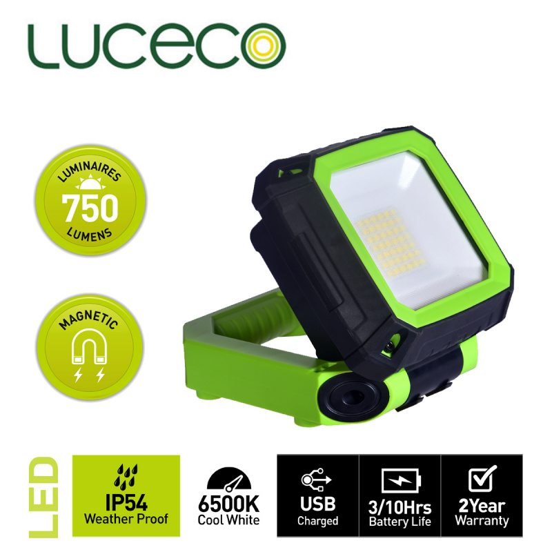 LUCECO - 小型磁石 USB 工作燈 LWR7G65