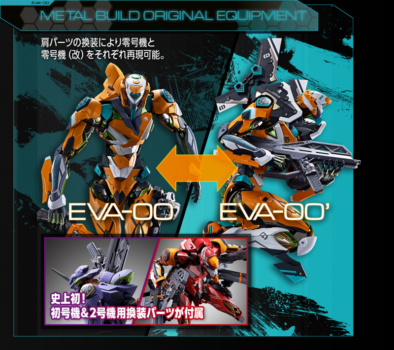 Bandai Metal Build EVA 00/00 0號機