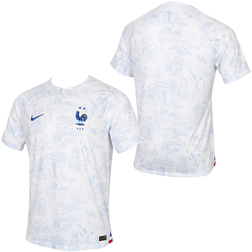 Nike France 法國 2022-24 作客球迷版球衣 (附字章選項)