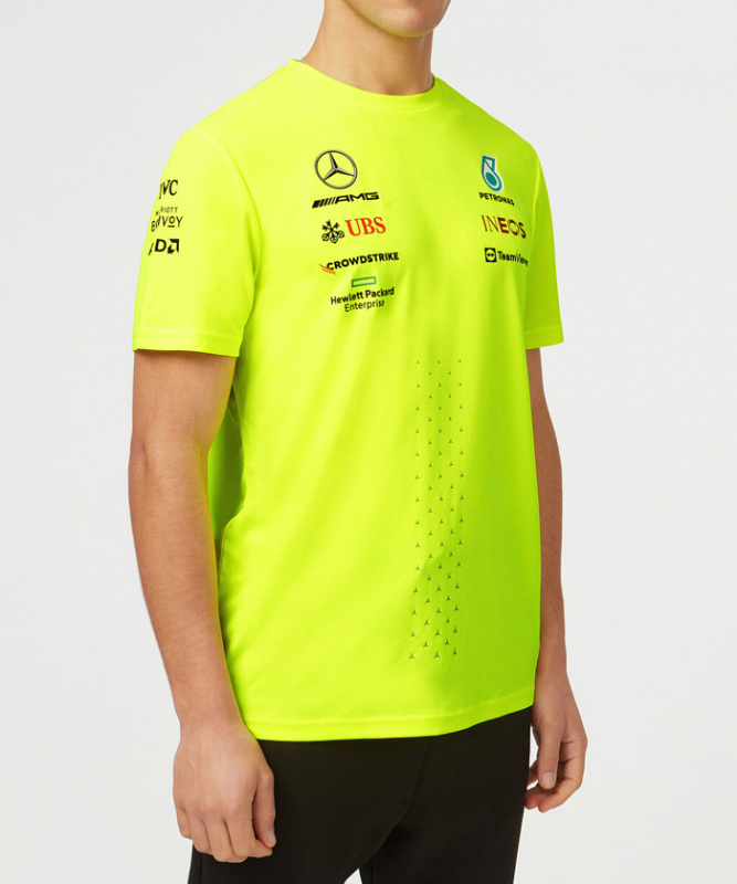 [現貨] F1 Mercedes Benz 平治車隊 2022 Set Up Driver T-Shirt [黃色]