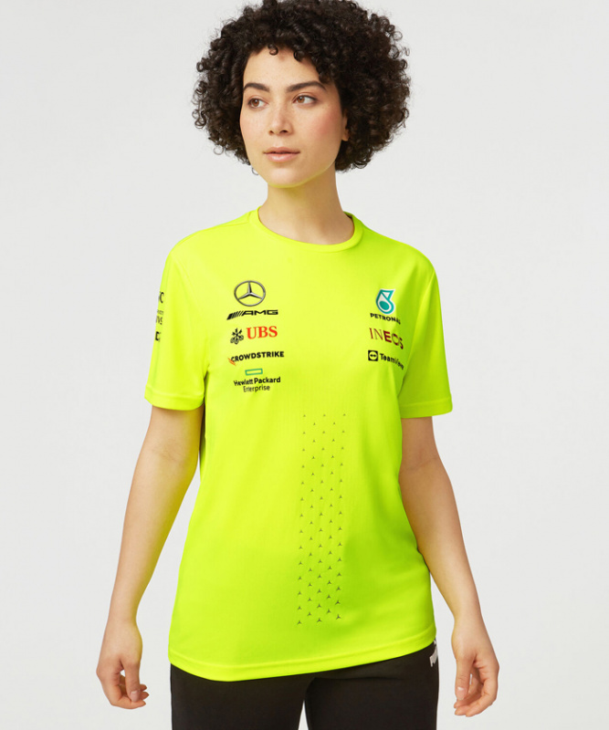 [現貨] F1 Mercedes Benz 平治車隊 2022 Set Up Driver T-Shirt [黃色]