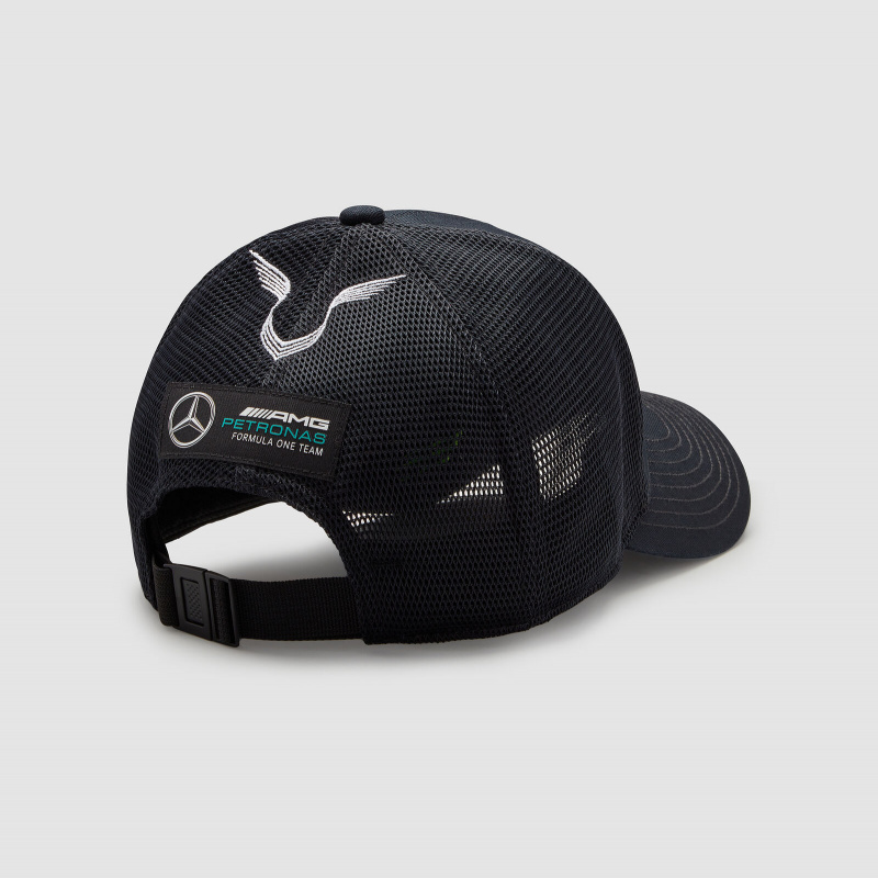 F1 平治車隊 Lewis Hamilton 2022 Team Trucker 帽子 [黑色]