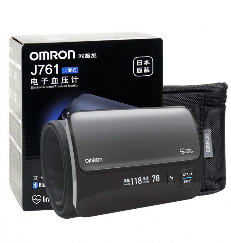 日本製造 OMRON J761 藍牙手臂式電子血壓計 - 樺星集團有限公司