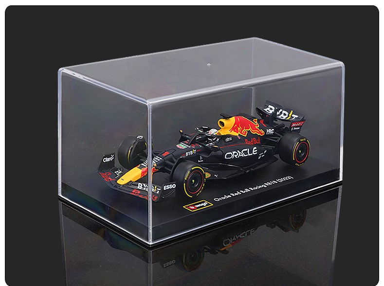 BBurago 2022 F1 1:43 賽車模型 Red Bull Racing Verstappen RB18 [年度常規精裝版]