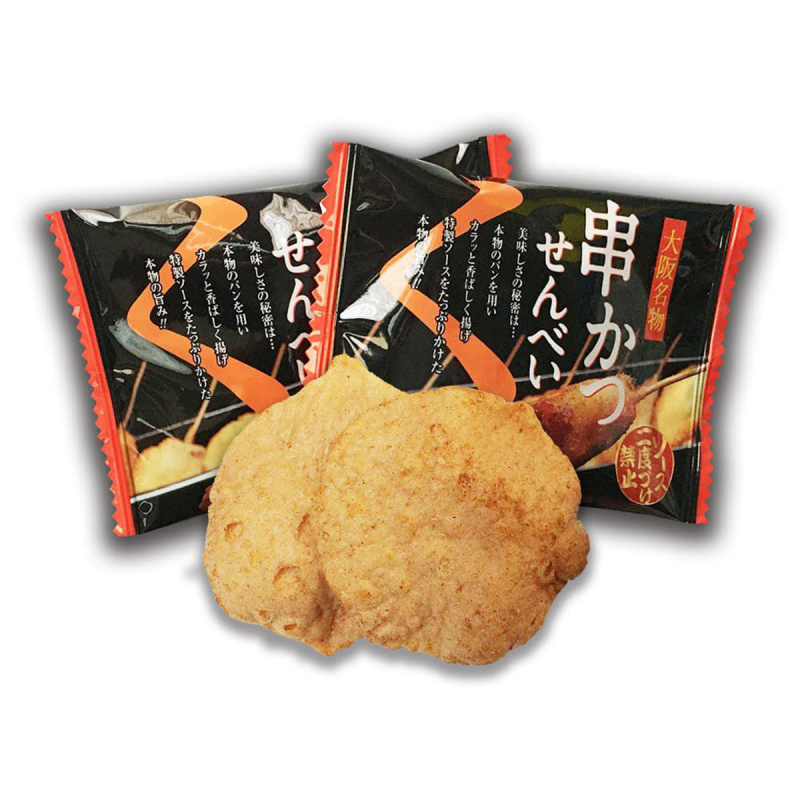 日本 大阪土產 Takobee 禦好燒、章魚燒、炸串 3味米餅禮盒 (1盒8包)【市集世界 - 日本市集】