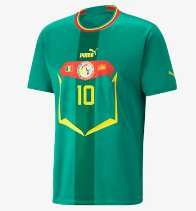 Puma Senegal 塞內加爾 2022-23 作客球迷版球衣 (附字章選項)
