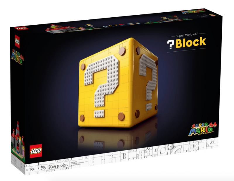 LEGO 71395 Super Mario 64™ Question Mark Block 問號磚 (Super Mario 超級瑪利奧)