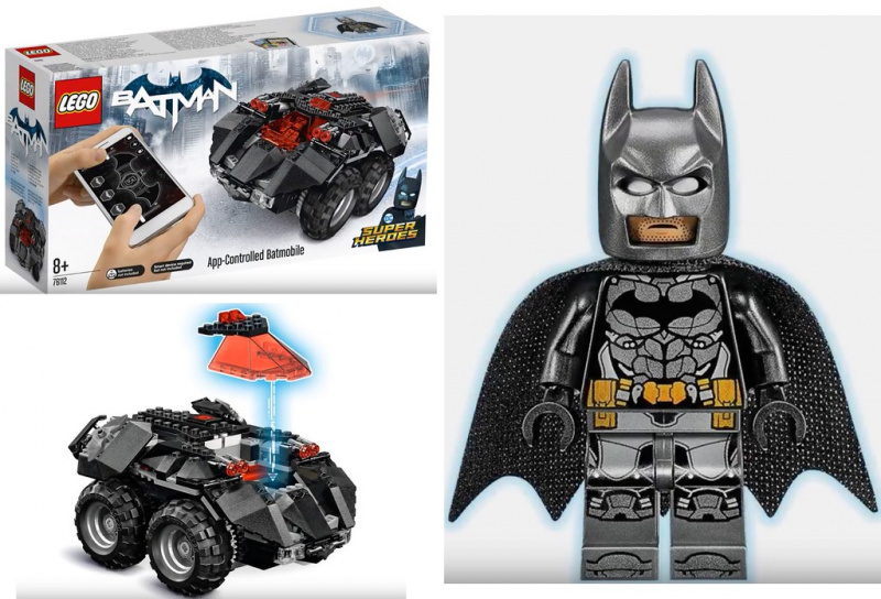 LEGO APP-CONTROLLED BATMOBILE App 遙控蝙蝠車 [76112]