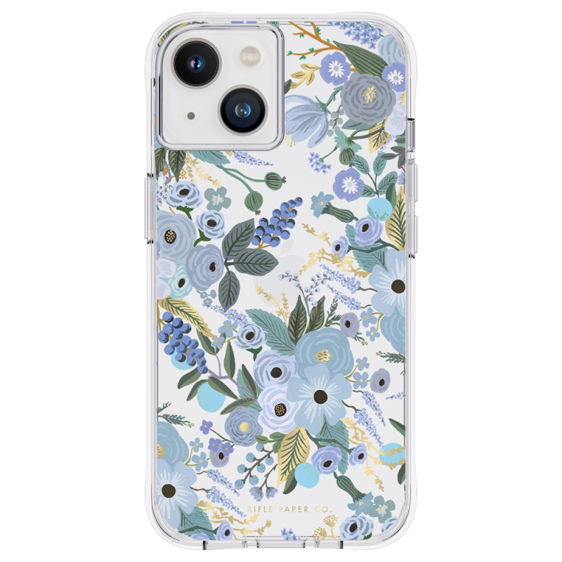 CASEMATE-Garden Party Blue手機殼適用於iPhone 14 系列