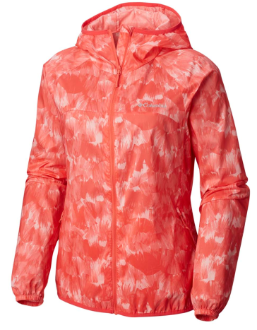 COLUMBIA - 女裝 Women’s Pacific Drift™ Wind Jacket 徒步/登山抗水防風外套 - 紅色花紋