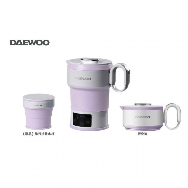 DAEWOO DY-K3 摺疊式旅行電熱水壺 - 送摺疊式旅行水杯