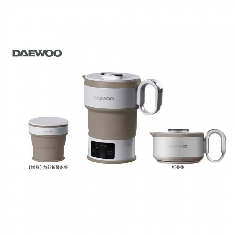 DAEWOO DY-K3 摺疊式旅行電熱水壺 - 送摺疊式旅行水杯