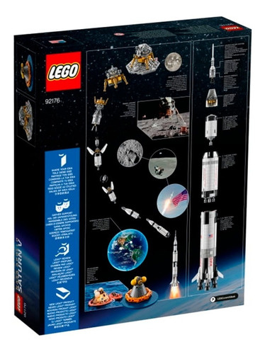 LEGO 92176 NASA Apollo Saturn V 21309 Re-release (Ideas)