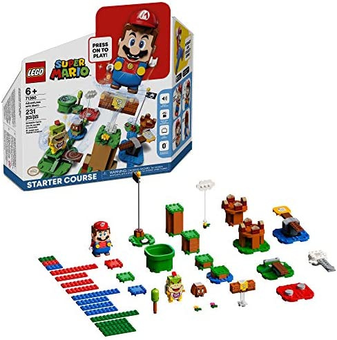 Lego 71360 入門競賽跑道 + Lego 71387 Luigi™入門競賽跑道