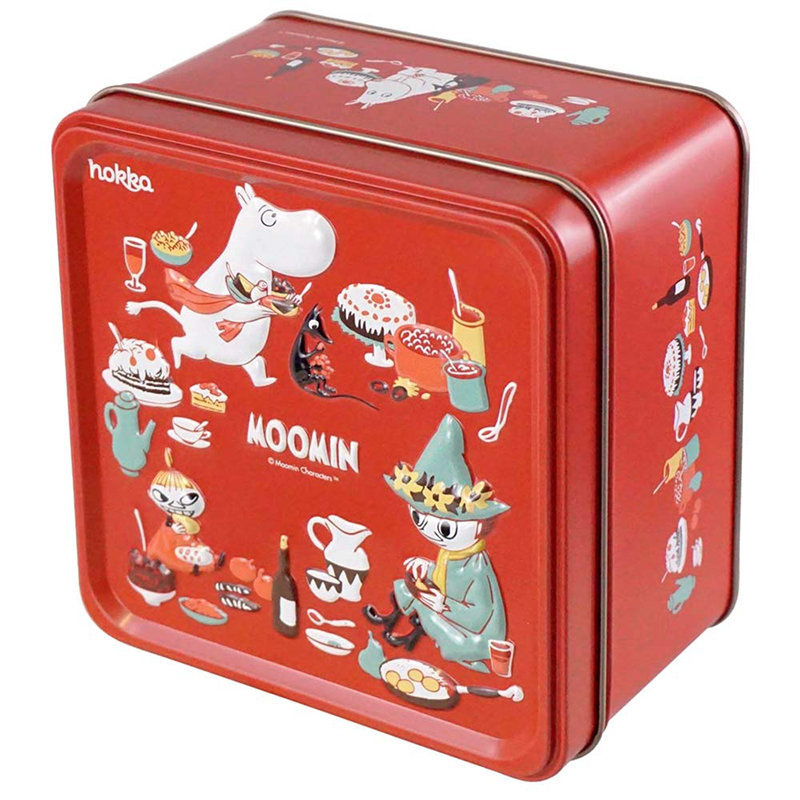 日版 姆明 阿美 史力奇 紅色鐵罐禮盒裝造型曲奇 (年度限定版)【市集世界 - 日本市集】