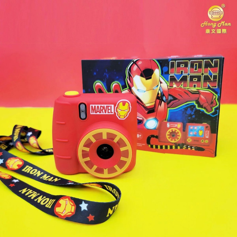 Hong Man 漫威系列兒童數位相機 - 鋼鐵人Iron Man