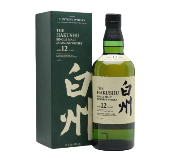 Hakushu 12 Year Old Single Malt Whisky 700ml 白洲12年 日本威士忌