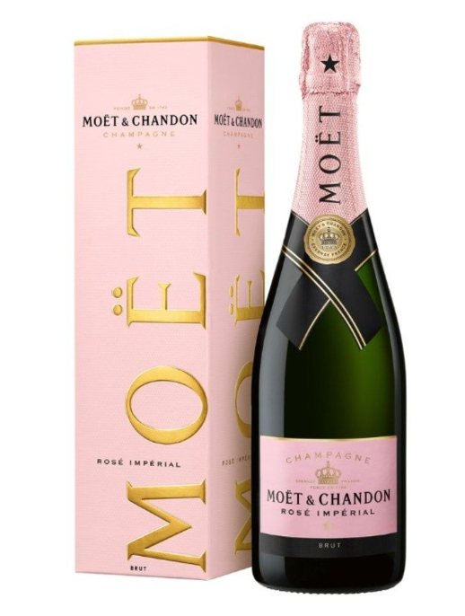 Moet & Chandon Brut Rose Imperial Champagne NV Gift Box 750ml 法國酩悅粉紅香檳禮盒裝