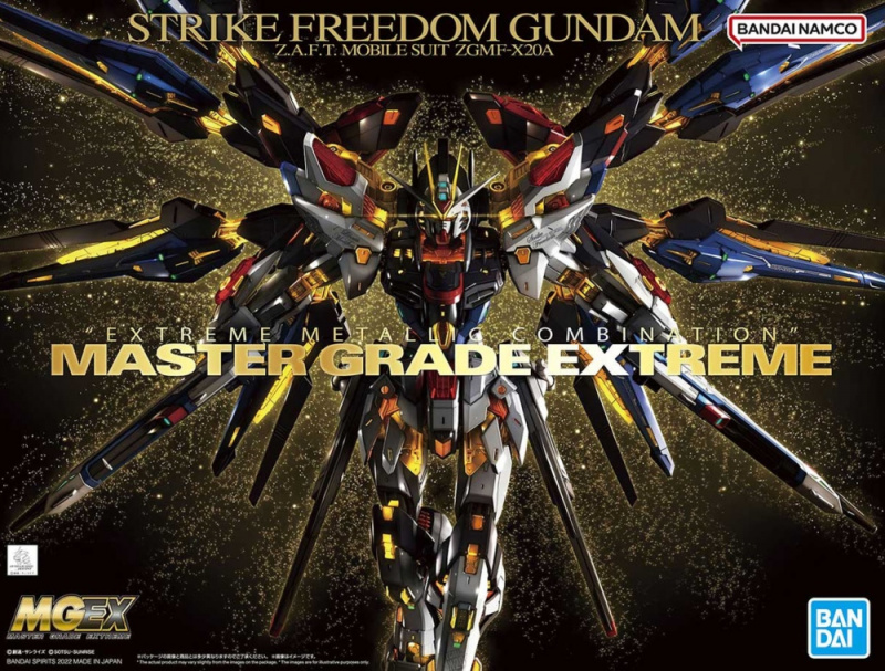 Bandai namco master grade extreme - Strike freedom fundamentals Z.A.F.T. Mobile Suit ZGMF -X20A