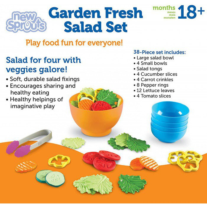 Learning Resources Garden Fresh Salad Set 花園清新沙拉組